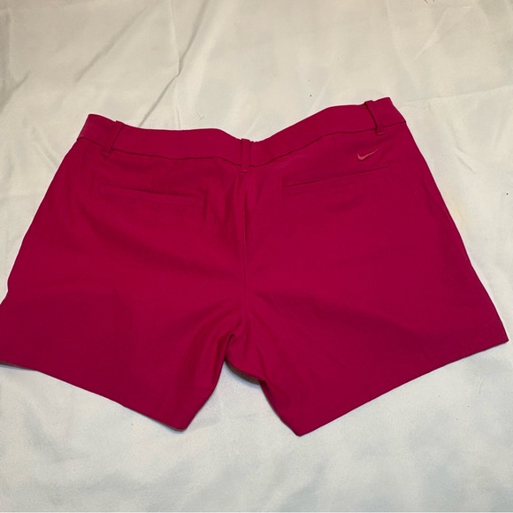 Nike Golf Women's Dri-Fit Pink Bermuda Short Size 12 - Picture 7 of 8